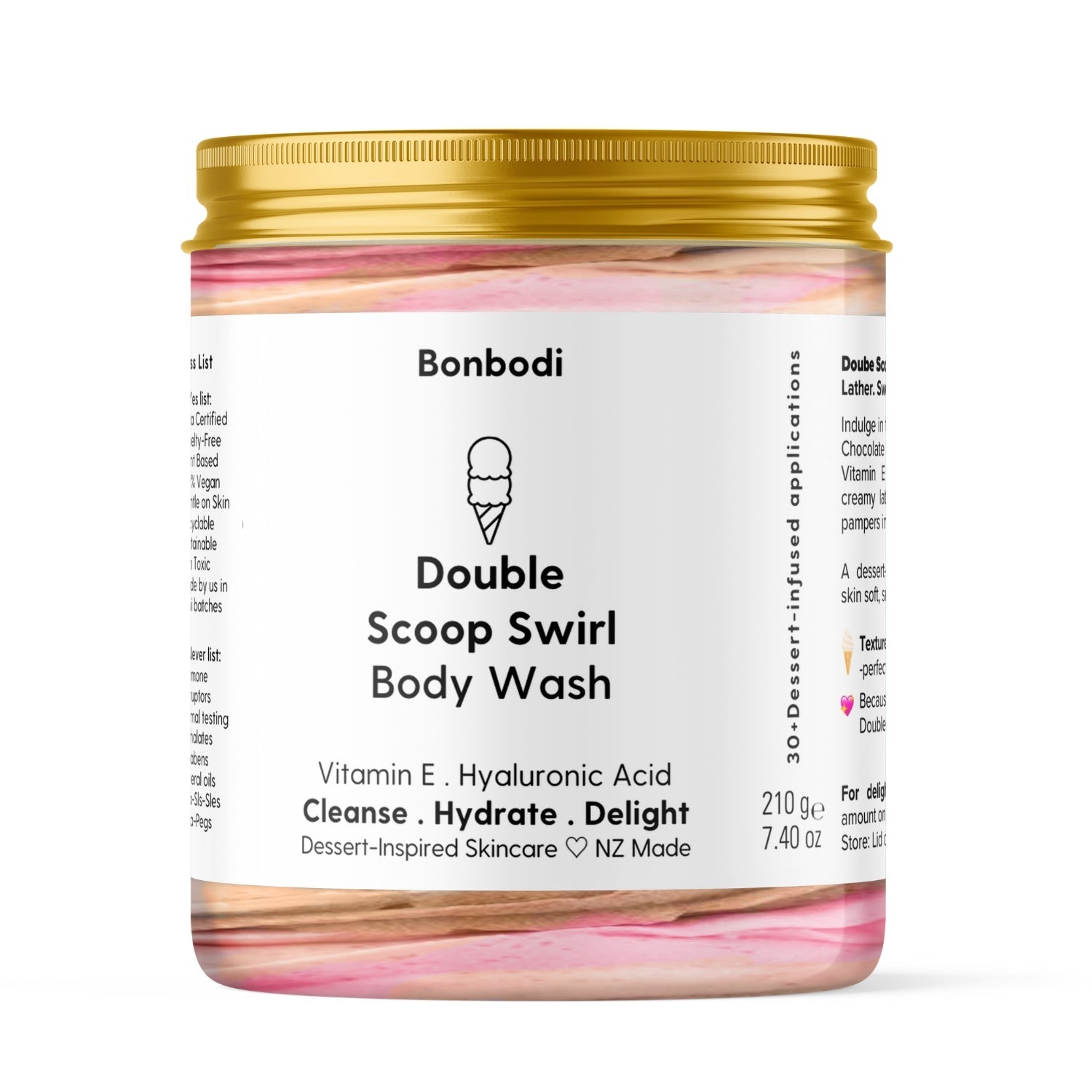 Double Scoop Swirl Body Wash