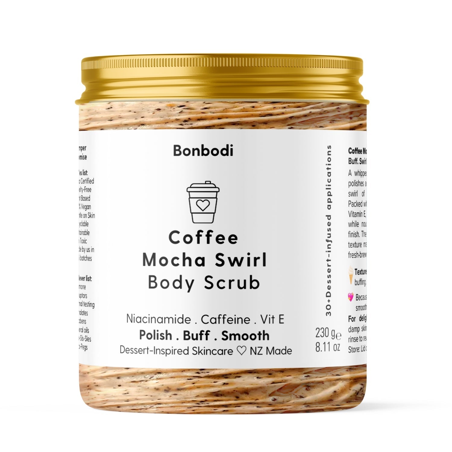 Coffee Mocha Swirl Body Scrub