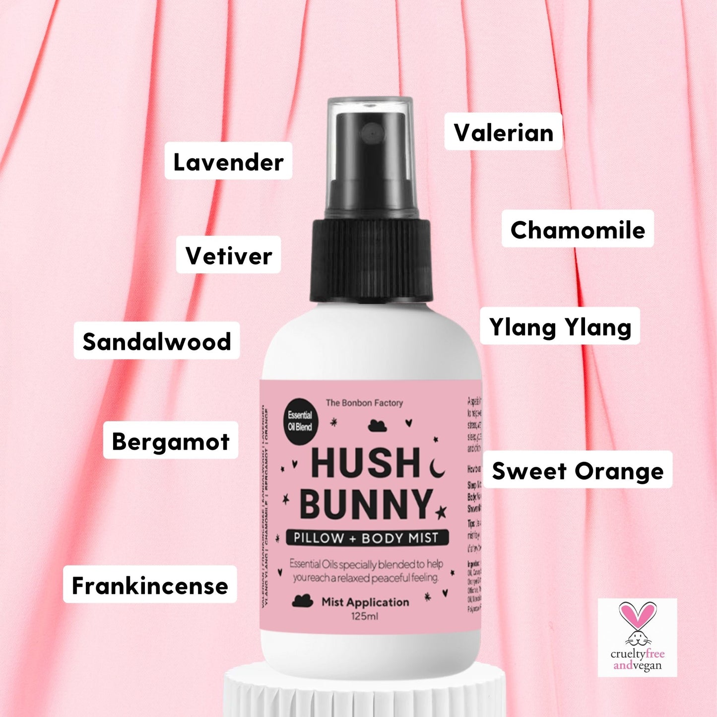 Hush Bunny Pillow and Body Mist NZ