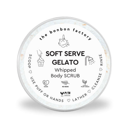 Soft Serve 🍦 Creamy Whipped Scrub-The Bonbon Factory